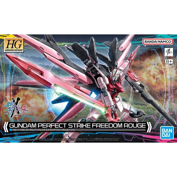 Mô hình Lắp Ráp HG BM 1/144 Gundam Perfect Strike Freedom Rouge (Gundam Build Metaverse) Chính hãng bandai