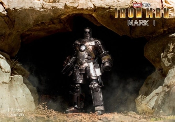 Mô Hình Ráp Sẵn Iron Man Mark I (MK1) của ZDTOYS