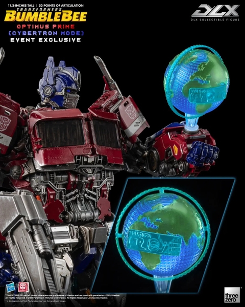 Mô Hình Ráp Sẵn Threezero Transformers: Bumblebee DLX Optimus Prime (Cybertron Mode) – bản Event Exclusive của Threezero