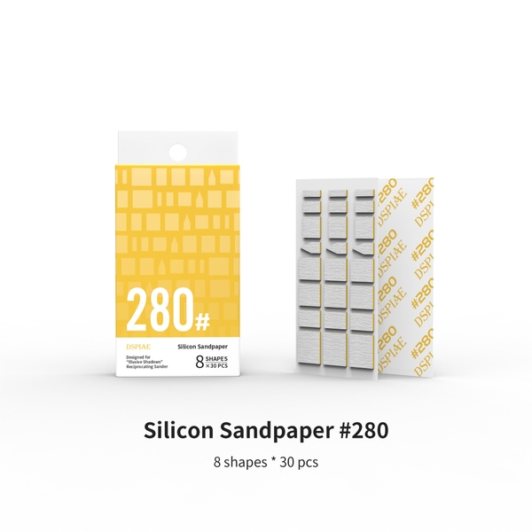 Giấy Nhám Silicon Dspiae Silicon Sandpaper #180-#1200 SS-ES01 ~ SS-ES12