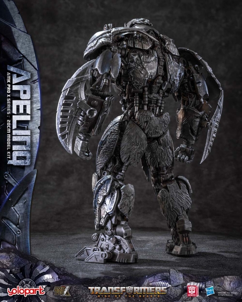 Mô Hình Lắp Ráp AMK PRO X Series Transformers Movie 7: Rise of The Beasts – 22cm Apelinq Model Kit của YOLOPARK