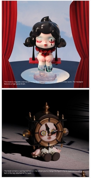 Mô Hình Hộp Mù Blindbox Skull Panda Image of Reality Series