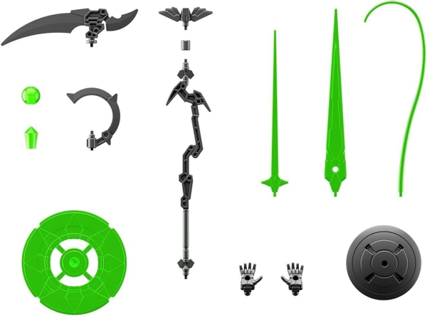 Mô Hình Lắp Ráp 30MM 1/144 Phụ Kiện Option Weapon - Witchcraft Weapon của Bandai Nhật Bản