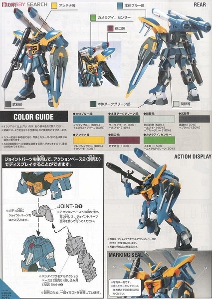 Mô Hình Lắp Ráp Gundam HG 1/144 R08 CALAMITY GUNDAM của Bandai Nhật Bản