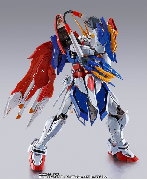 Mô Hình Ráp Sẵn METAL BUILD Burning Gundam & Burning Gundam Second của P-Bandai Nhật Bản