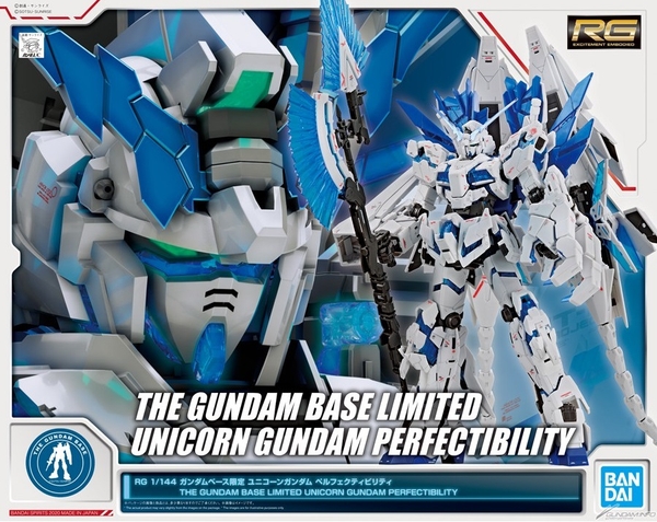 [ Hỏa Tốc] Mô hình lắp ráp The Gundam Base Limited RG Unicorn Perfectibility Chính hãng bandai