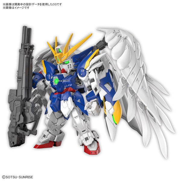 Mô Hình Lắp Ráp Gundam MGSD Wing Gundam Zero EW của Bandai Nhật Bản