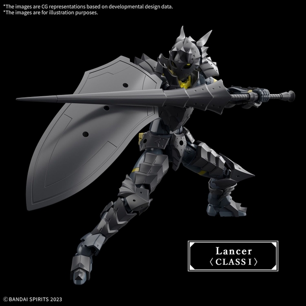 Mô Hình Lắp Ráp 30MF Rosan Lancer của Bandai Nhật Bản