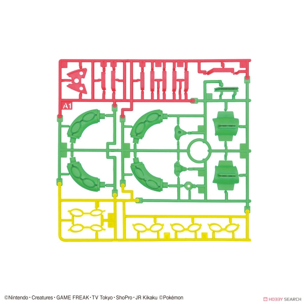 Mô hình Pokemon Plamo Collection 46 Rayquaza (Select Series) của Bandai Nhật Bản