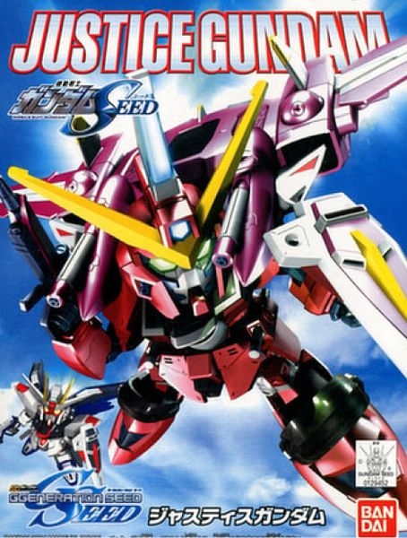 Mô Hình Lắp Ráp Gundam SD BB268 JUSTICE GUNDAM của Bandai Nhật Bản