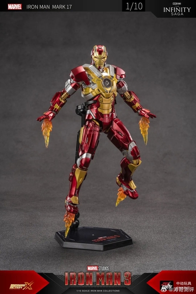 Mô Hình Ráp Sẵn Marvel Ironman MK17 của ZDtoys