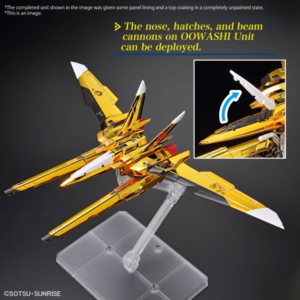 Mô Hình Lắp Ráp Gundam RG 1/144 Akatsuki Gundam - Oowashi Pack của Bandai Nhật bản