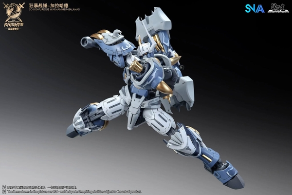 Mô Hình Lắp Ráp 1/144  Galahad Warhammer ( Hiệp sĩ bàn tròn ) của SNAA
