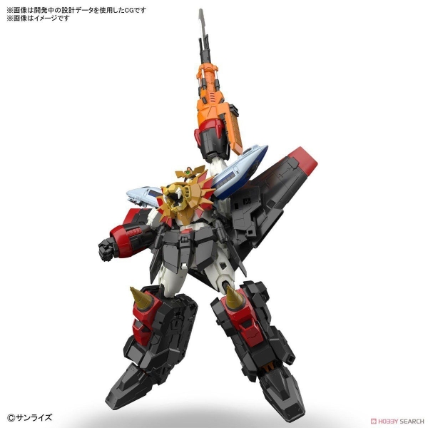 Mô Hình Lắp Ráp Gundam RG 1/144 Gaogaigar của Bandai Nhật Bản