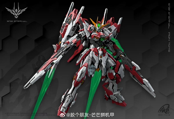 Mô hình lắp ráp TC-02 Start Eternal - Khung xương hợp kim (Tặng kèm bộ giáp màu xám, led, decal và base) của Iron Toys