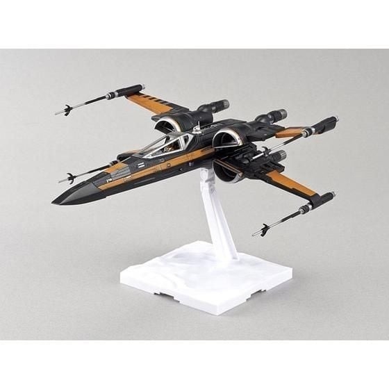 Mô Hình Lắp Ráp Star Wars 1/72 POE'S X-WING FIGHTER của Bandai Nhật Bản
