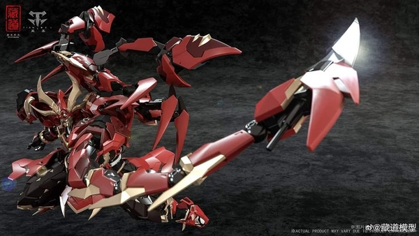 Mô Hình Ráp Sẵn MB CD-08 Scorpion Claws samurai của Cangdao model (kèm Bọ Cạp)