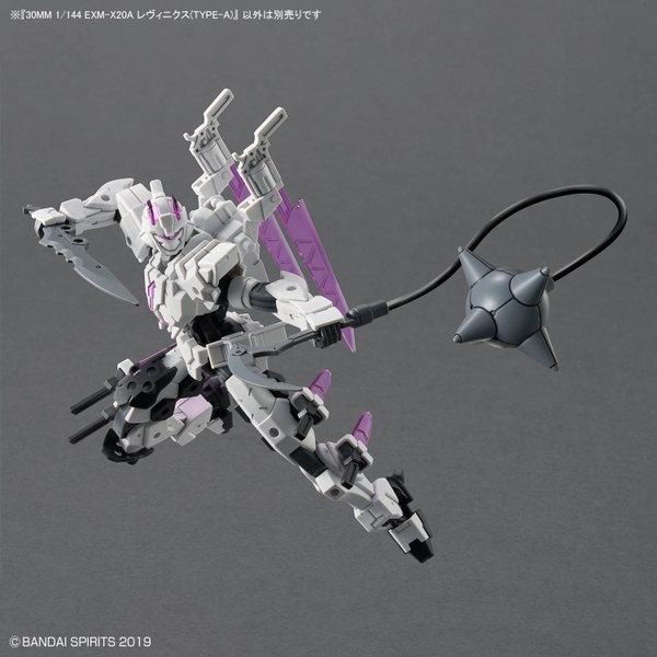 Mô Hình Lắp Ráp 30MM 1/144 EXM-X20A Levinix - TYPE A của Bandai Nhật Bản