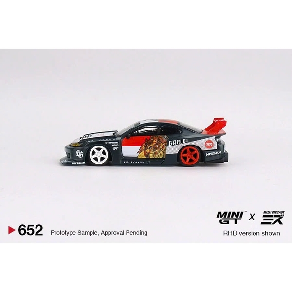 Mô Hình Xe Mini GT CARD Version MGT00652 Nissan LB-Super Silhouette S15 SILVIA “Garuda”