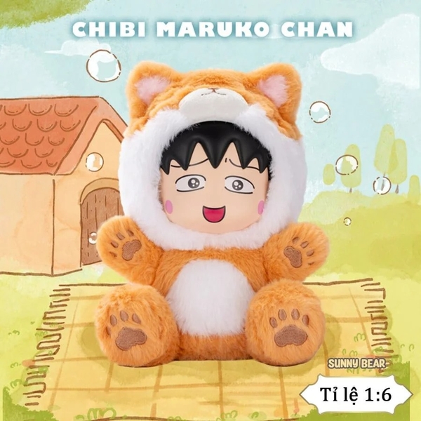 Hộp Mù Chibi Maruko Chan Drag party series Plushy blind box