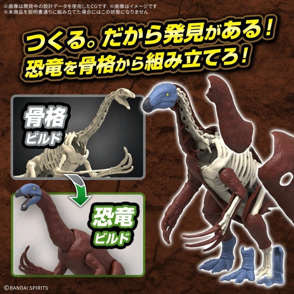 Mô Hình Lắp ráp PLANNOSAURUS Therizinosaurus của Bandai Nhật Bản