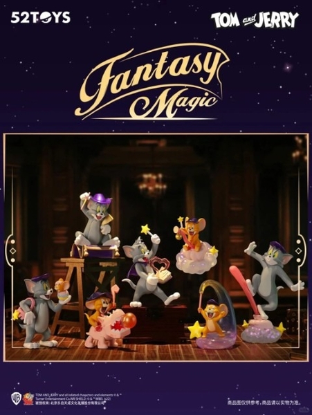 Hộp Mù 52Toys Tom & Jerry Fantasy Magic Series Blindbox