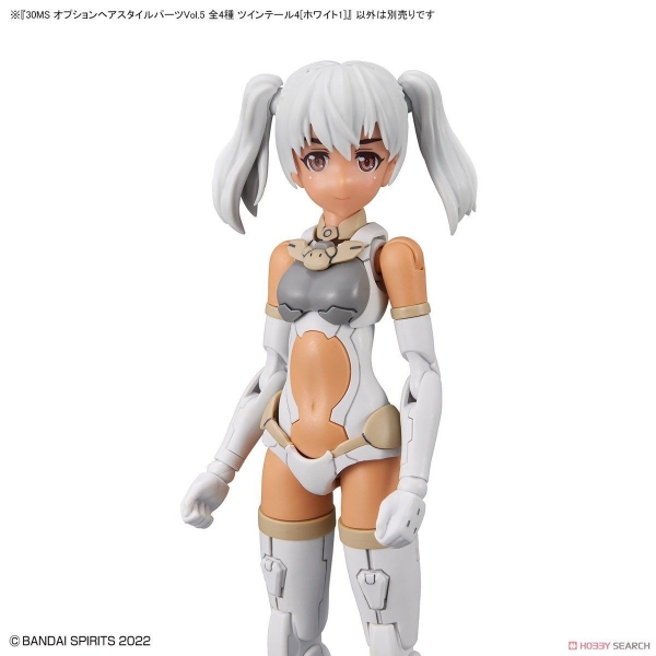 Mô Hình Lắp Ráp 30MS Phụ kiện OPTION HAIR STYLE PARTS Vol 5 của Bandai Nhật Bản