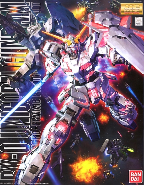 Mô Hình Lắp Ráp Gundam MG RX-0 Unicorn Gundam OVA 1/100 MS Gundam UC của Bandai nhật bản