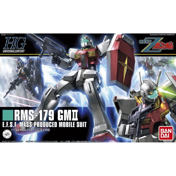 Mô Hình Lắp Ráp Gundam HG UC 1/144 RMS-179 GM 2 của Bandai Nhật Bản