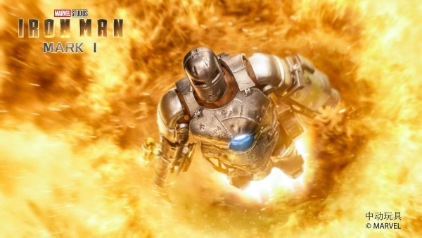 Mô Hình Ráp Sẵn Iron Man Mark I (MK1) của ZDTOYS