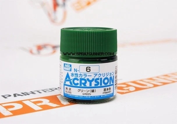 Sơn Gốc Nước ACRYSION HOBBY COLOR N1-N24 10mL Mr. Hobby - Sơn Mô Hình, Sơn Gundam