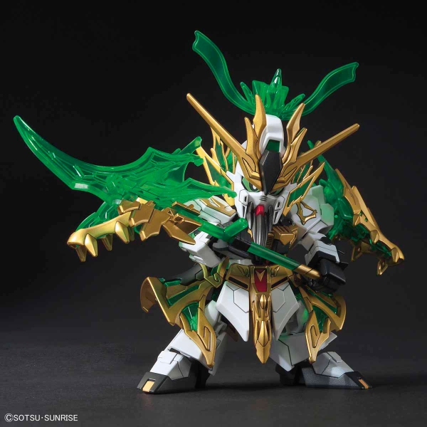 Mô Hình Lắp Ráp Gundam Bandai SD 002 Guan Yu Yun Chang V Gundam Sangoku Soketsuden của Bandai Nhật