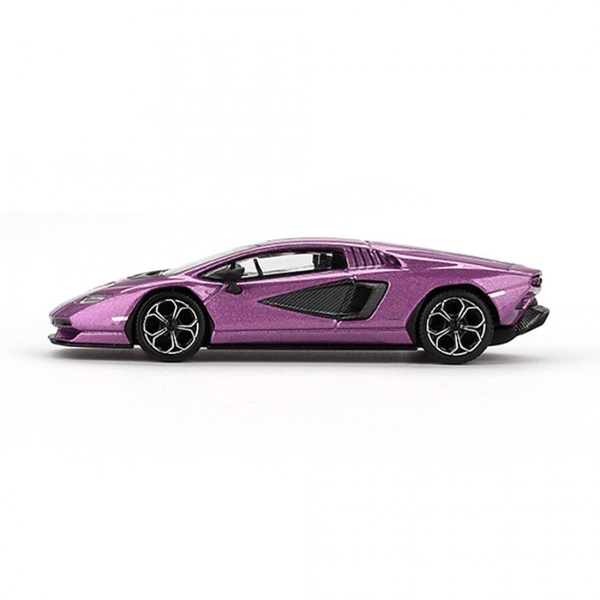 Mô Hình Xe Mini GT Box Version MGT00865 Lamborghini Countach LPI 800-4 Viola 30th