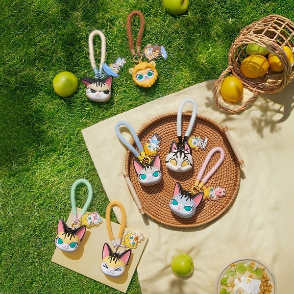 Móc khóa Baby Molly & Baby Tabby Series-Squishy Charm của POP MART