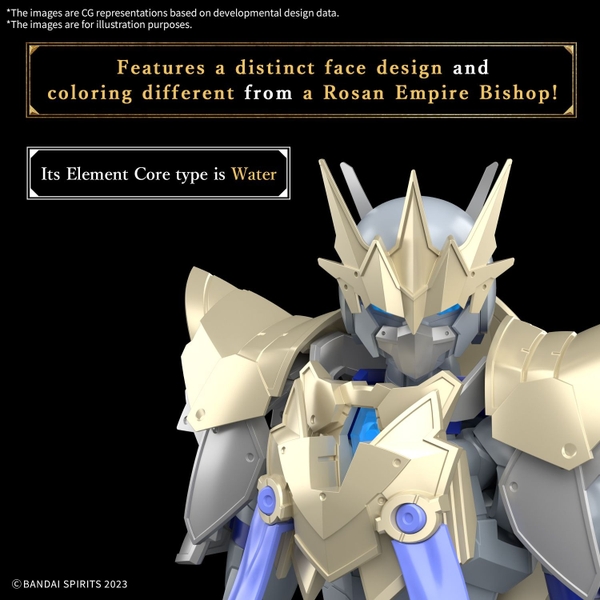 Mô Hình Lắp Ráp 30MF LIBER BISHOP của Bandai Nhật bản