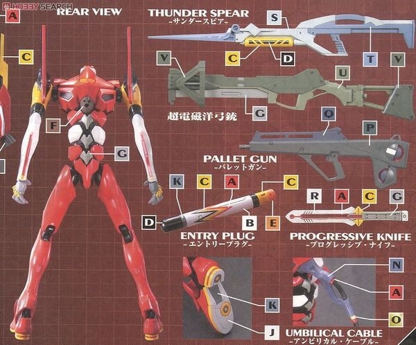 Mô Hình Lắp Ráp Gundam HG EVANGELION 02 (NEW MOVIE 