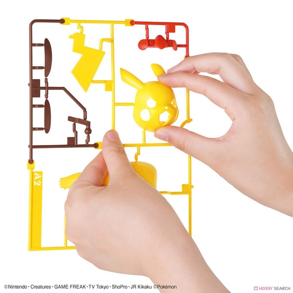 Mô hình lắp ráp Pokemon Collection Quick!! 03 Pikachu (Battle Pose) của Bandai