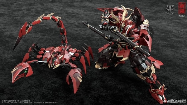 Mô Hình Ráp Sẵn MB CD-08 Scorpion Claws samurai của Cangdao model (kèm Bọ Cạp)