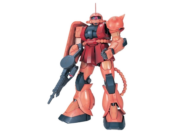 Mô Hình Lắp Ráp Gundam PG 1/60 Zaku 2 MS-06S Char Custom của Bandai Nhật Bản