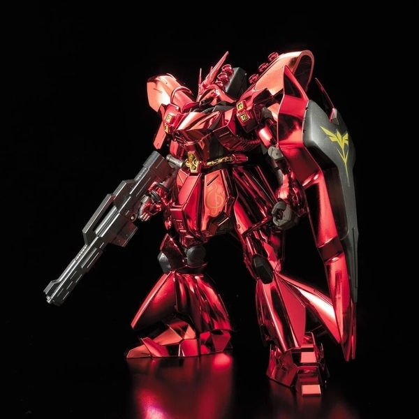 Mô Hình Lắp Ráp HGUC 1/144 v Gundam vs Sazabi set special coating Gundam Base của Bandai