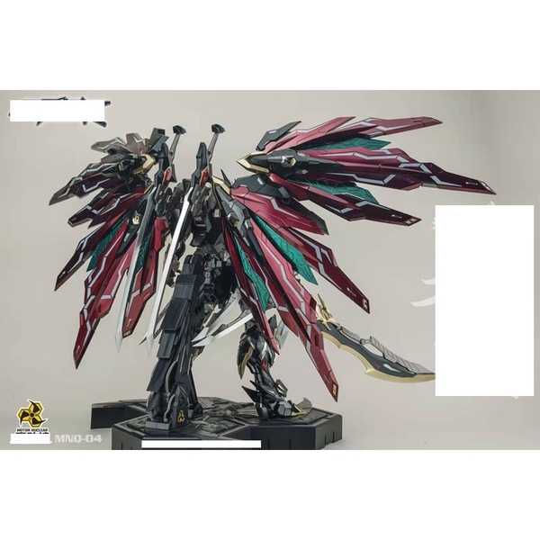 Mô hình Gundam Motor Nuclear Metal Build Die-Cast - MNQ-04 Gan Jiang Can Tương Black dragon