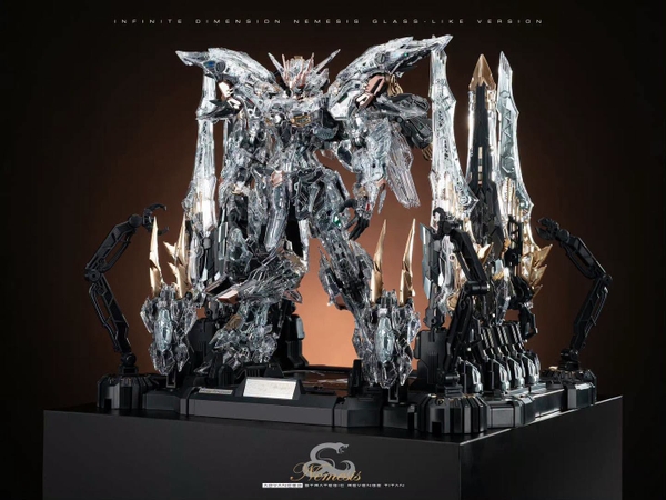 Mô hình lắp ráp 1/100 RT-002 NEMESIS màu CLEAR - Infinite Dimension (tặng kèm base + decal nước)