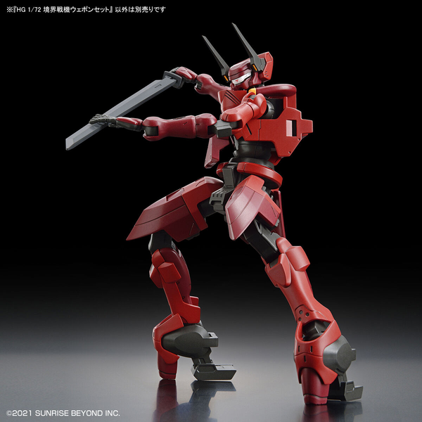 [Hỏa Tốc] Mô hình lắp ráp hg 1/72 AMAIM WARRIOR AT THE BORDERLINE WEAPONSET 7 chính hãng bandai