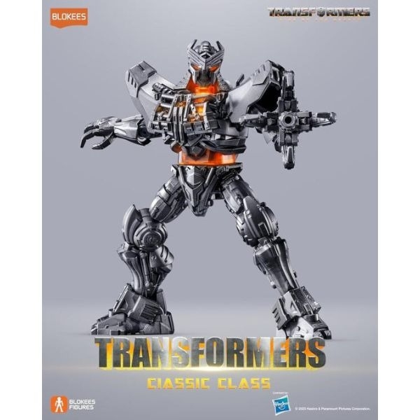 Mô Hình Lắp Ráp Transformers - Classic Class(CC) 03 - Scourge (13cm) - Luminous Eyes & Chest - ET08 của Blokees