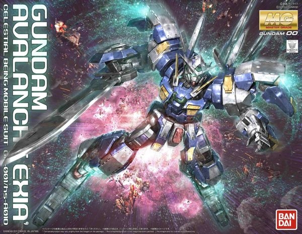 Mô Hình Lắp Ráp MG 1/100 GUNDAM AVALANCHE EXIA của Bandai Nhật Bản