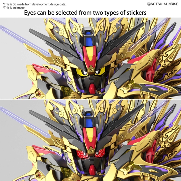 Mô Hình Lắp Ráp Gundam SDW HEROES QIONGQI STRIKE FREEDOM GUNDAM của Bandai nhật bản