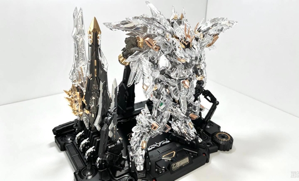 Mô hình lắp ráp 1/100 RT-002 NEMESIS màu CLEAR - Infinite Dimension (tặng kèm base + decal nước)