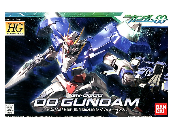 Mô Hình Lắp Ráp Gundam HG 00 Gundam của Bandai Nhật bản