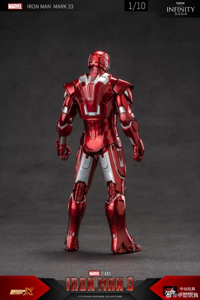 Mô Hình Ráp Sẵn Iron Man Mark 33 (MK33) Scale 1/10 của ZDToys