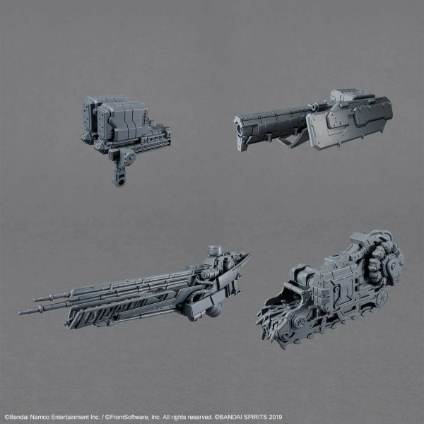 Mô Hình Lắp Ráp 30MM ARMORED CORE Ⅵ FIRES OF RUBICON RaD CC-3000 WRECKER MILK TOOTH của Bandai Nhật